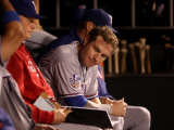 Texas Rangers v San Francisco Giants, Game 1: Josh Hamilton