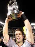 Texas Rangers v. San Francisco Giants, Game 5:  Buster Posey