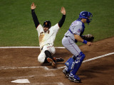 Texas Rangers v San Francisco Giants, Game 2: Cody Ross, Matt Treanor