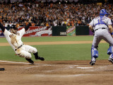 Texas Rangers v San Francisco Giants, Game 2: Cody Ross, Matt Treanor