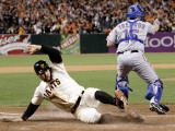 Texas Rangers v San Francisco Giants, Game 2: Cody Ross, Matt Treanor