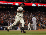 Texas Rangers v San Francisco Giants, Game 2: Edgar Renteria, C.J. Wilson