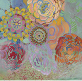 Bohemian Blossoms Art Print
