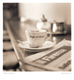 Caffe, Firenze Kunstdruck