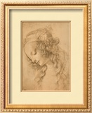 Study for the Face of the Virgin Mary of the Annunciation Now in the Louvre