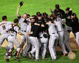 The San Francisco Giants Team Celebration Game Five of the 2010 World Series