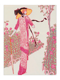Buy Woman In Pink Dress at AllPosters.com