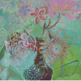 Bohemian Blooms Art Print