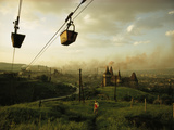Buy Buckets of Iron Ore are Transported to a Major Steelworks at AllPosters.com