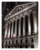 New York Stock Exchange at Night