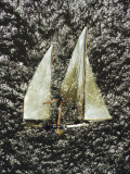 Buy A Narrow Beamed Log Canoe Is Overturned During a Race at AllPosters.com