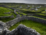 A Pastoral Landscape with Stone Fences and Cottages