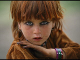 A Young Girl Wearing Makeup