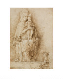 Buy The Virgin and Child Enthroned with an Angel at AllPosters.com