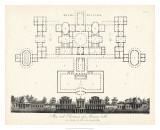 Buy Plan and Elevation for a Roman Villa at AllPosters.com