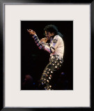 Singer Michael Jackson Performing