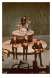 The Beatles on Stage Premium Poster