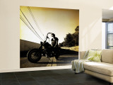 Bruce Springsteen on Harley Davidson