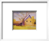 Old Cotton Barn, Beech Island, South Carolina Framed Art Print
