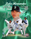 Felix Hernandez 2010 American League Cy Young Winner Portrait Plus
