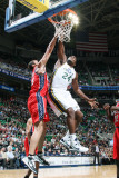 New Jersey Nets v Utah Jazz: Paul Millsap and Kris Humphries