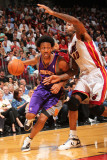 Phoenix Suns v Miami Heat: Josh Childress and Udonis Haslem Photographic Print
