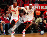 Dwyane Wade & LeBron James 2010-11 Action
