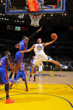 New York Knicks v Golden State Warriors: Stephen Curry and Amare Stoudamire