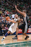 San Antonio Spurs v Utah Jazz: Deron Williams and Tony Parker