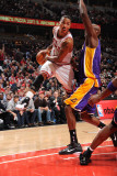 Los Angeles Lakers v Chicago Bulls: Derrick Rose and Lamar Odom