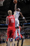 Houston Rockets v Dallas Mavericks: Jason Terry and Chase Budinger
