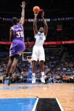 Phoenix Suns v Orlando Magic: Brandon Bass and Earl Barron
