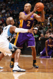 Los Angeles Lakers v Minnesota Timberwolves: Derek Fisher and Sundiata Gaines