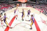 Los Angeles Lakers v Houston Rockets: Lamar Odom and Kevin Martin