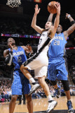 Buy Orlando Magic v San Antonio Spurs: Manu Ginobili, Dwight Howard and Michael Piertrus at AllPosters.com