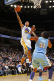 Denver Nuggets v Golden State Warriors: Monta Ellis and Nene