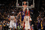 Los Angeles Lakers v New Jersey Nets: Pau Gasol, Brook Lopez and Kris Humphries
