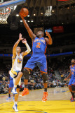 New York Knicks v Golden State Warriors: Raymond Felton and Vladimir Radmanovic