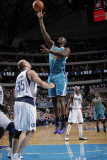New Orleans Hornets v Dallas Mavericks: Emeka Okafor and Brian Cardinal