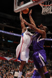 Sacramento Kings v Los Angeles Clippers: Baron Davis and Carl Landry