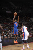 New York Knicks v Detroit Pistons: Raymond Felton and Rodney Stuckey