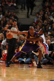 Los Angeles Lakers v Detroit Pistons: Kobe Bryant and Rodney Stuckey