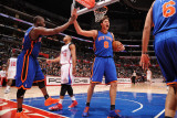 New York Knicks v Los Angeles Clippers: Raymond Felton and Danilo Gallinari