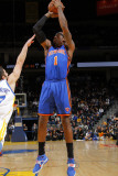New York Knicks v Golden State Warriors: Amare Stoudamire and Vladimir Radmanovic