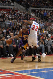 Los Angeles Lakers v Detroit Pistons: Kobe Bryant and Richard Hamilton