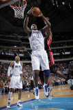 Miami Heat v Dallas Mavericks: Brendan Haywood and Joel Anthony