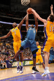 Washington Wizards v Los Angeles Lakers: Gilbert Arenas, Lamar Odom and Pau Gasol