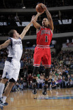 Chicago Bulls v Dallas Mavericks: Derrick Rose and Jose Juan Barea