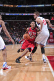 Buy New Jersey Nets v Philadelphia 76ers: Devin Harris and Spencer Hawes at AllPosters.com