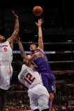 Sacramento Kings v Los Angeles Clippers: Beno Udrih, DeAndre Jordan and Eric Bledsoe